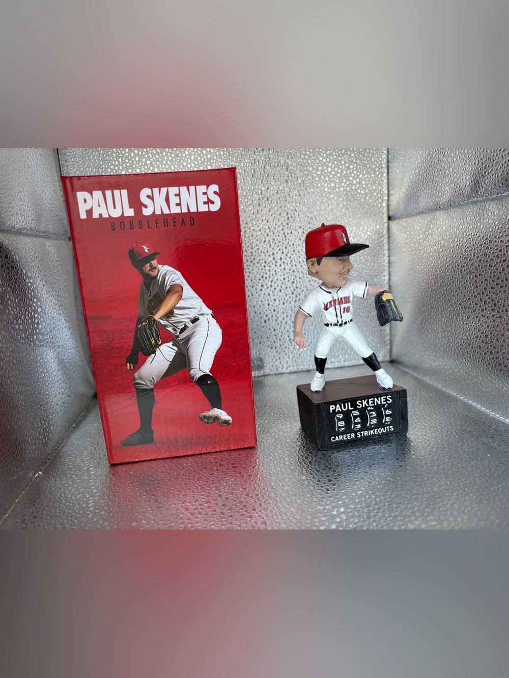 Paul Skenes  Bobblehead pitching counter new in box SGA
